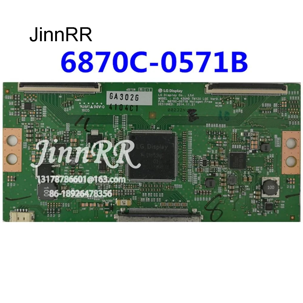 Оригинальная логическая плата 6870C-0571B для LG43UF770V 43UF7600-UJ 43UF675 PTP логическая плата строгий тест гарантия качества 6870C-0571B
Оригинальная логическая плата 6870C-0571B для LG43UF770V 43UF7600-UJ 43UF675 PTP логическая плата строгий тест гарантия качества 6870C-0571B