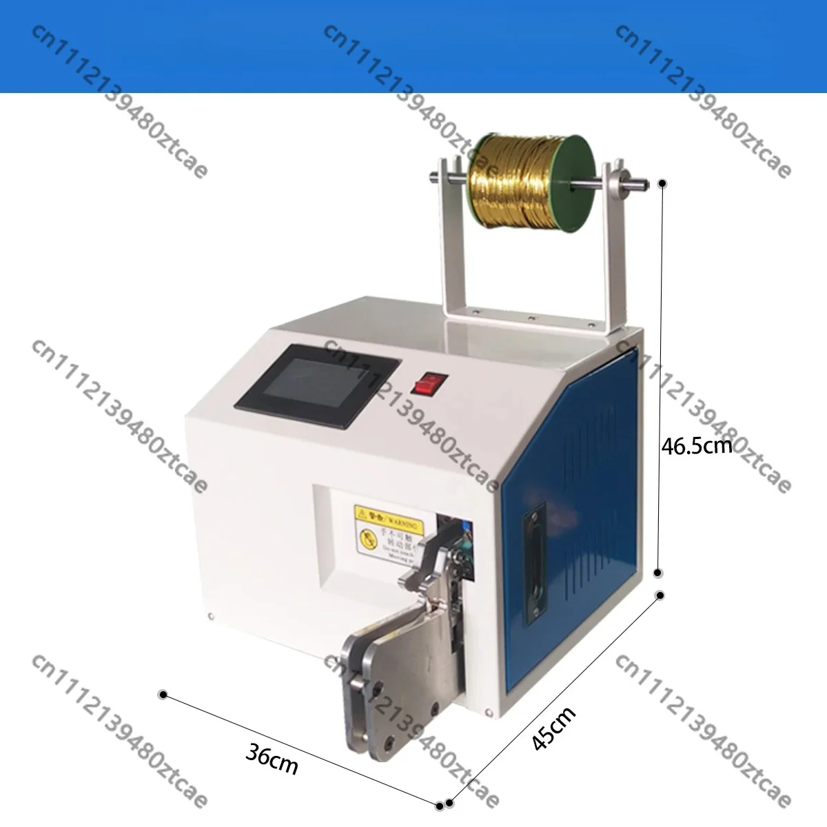 2-60mm Touch Screen Automatic Binding Machine Car Cable Winder Plastic Bag Sealer English Interface Packing Fastening Device
2-60mm Touch Screen Automatic Binding Machine Car Cable Winder Plastic Bag Sealer English Interface Packing Fastening Device