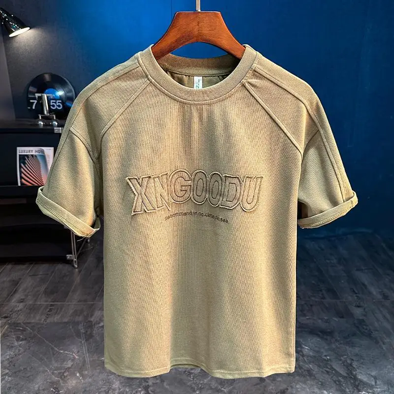 2025 New High Street Retro Printed Round Neck Short Sleeve T-shirt for Men, Loose, Breathable, Casual Trendy Top
2025 New High Street Retro Printed Round Neck Short Sleeve T-shirt for Men, Loose, Breathable, Casual Trendy Top