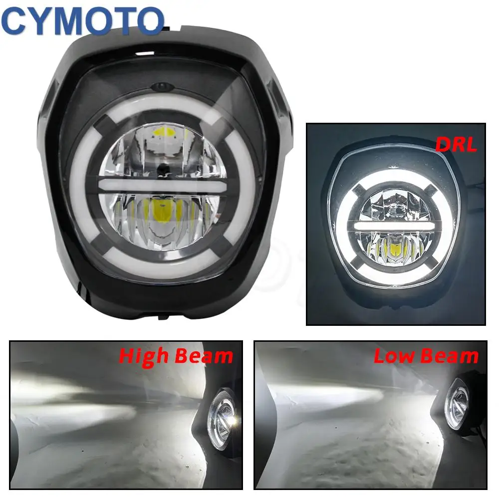 Motorcycle DC 12V Headlight Assembly For Honda NAVI 2022-2023 Head Lamp Accessories Black Fairing Front Light HeadLamp
Motorcycle DC 12V Headlight Assembly For Honda NAVI 2022-2023 Head Lamp Accessories Black Fairing Front Light HeadLamp