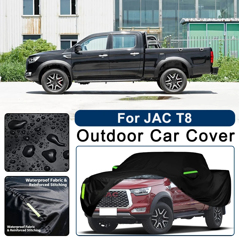 Outdoor Car Cover Waterproof Dustproof UV Sun Protection, Full Car Protector Exterior Accessories For JAC T8 2018-2026
Outdoor Car Cover Waterproof Dustproof UV Sun Protection, Full Car Protector Exterior Accessories For JAC T8 2018-2026