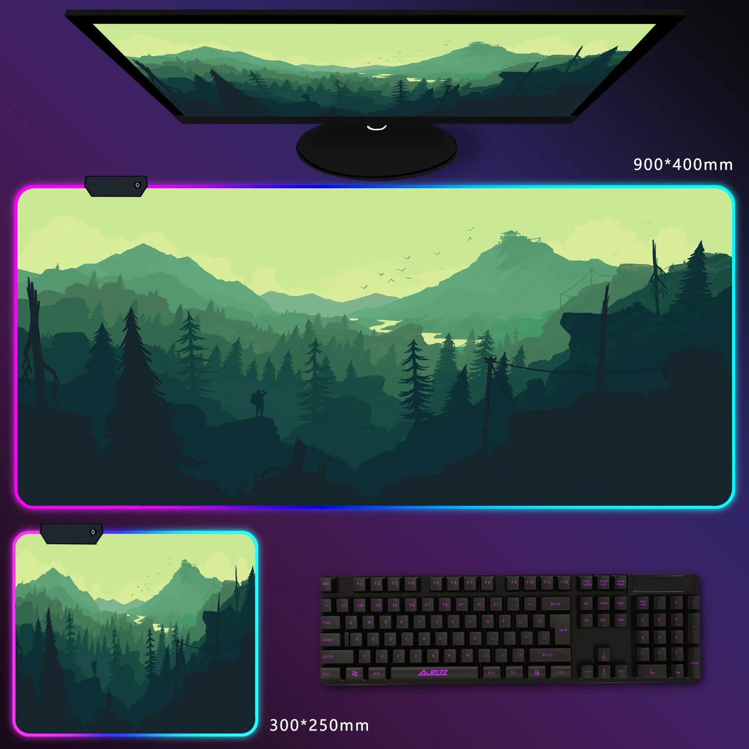 Led mouse pad RGB XXL super large rubber non-slip game pads Desktop aesthetic decorative mat entertainment office universal DIY
Led mouse pad RGB XXL super large rubber non-slip game pads Desktop aesthetic decorative mat entertainment office universal DIY