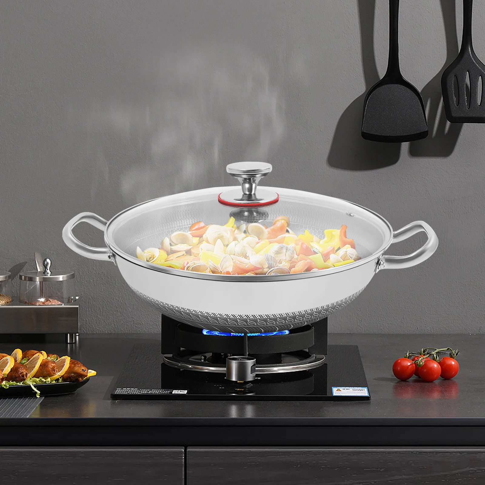 Energy‑Saving Quick‑Heat Cooking Pan Ideal Housewarming Gift, Bubble‑Packed Safe For Gas Induction Ceramic Halogen Stoves Use
Energy‑Saving Quick‑Heat Cooking Pan Ideal Housewarming Gift, Bubble‑Packed Safe For Gas Induction Ceramic Halogen Stoves Use