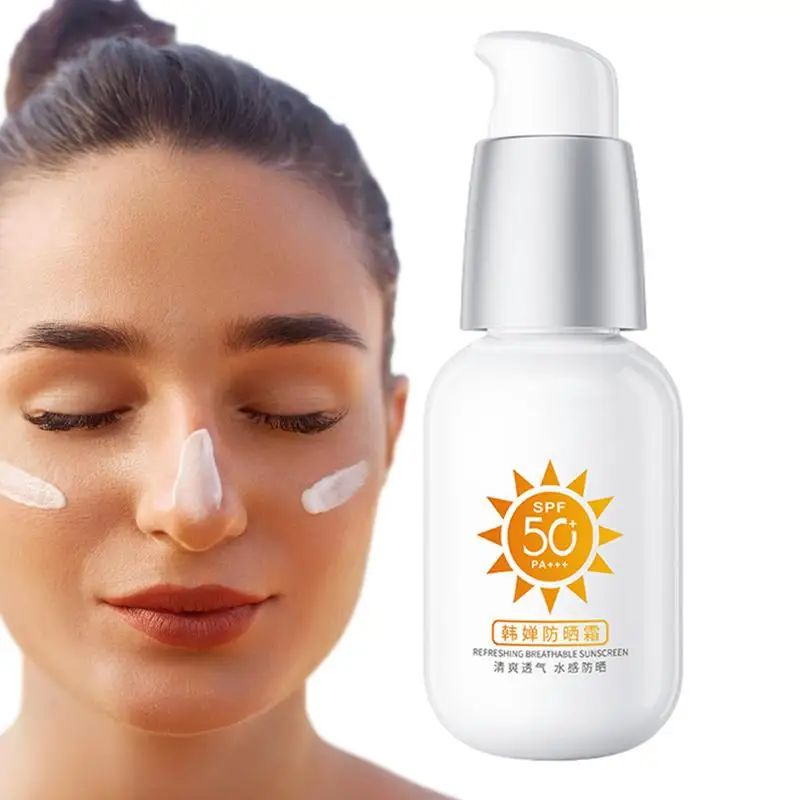 1pcs Facial Sunscreen SPF 50 UV Protective Sun Cream Moisturizing Skin Body Sunscreens Anti Sun Face Protection
1pcs Facial Sunscreen SPF 50 UV Protective Sun Cream Moisturizing Skin Body Sunscreens Anti Sun Face Protection