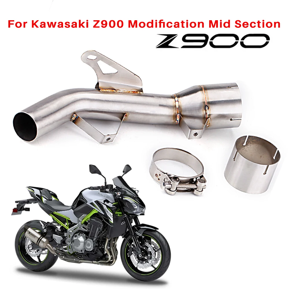 For Kawasaki Z 900 Z900 Z900e 2017-2021 2020 Motorcycle Steel Eliminator Exhaust Muffler Mid Link Pipe Kit
For Kawasaki Z 900 Z900 Z900e 2017-2021 2020 Motorcycle Steel Eliminator Exhaust Muffler Mid Link Pipe Kit