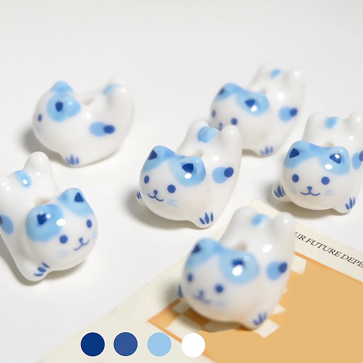 15x21mm Animal Ceramic Lucky Cat Hand-woven Simple Cute Bracelet Porcelain Beads For Women Girls Mama Jewelry Gift
15x21mm Animal Ceramic Lucky Cat Hand-woven Simple Cute Bracelet Porcelain Beads For Women Girls Mama Jewelry Gift