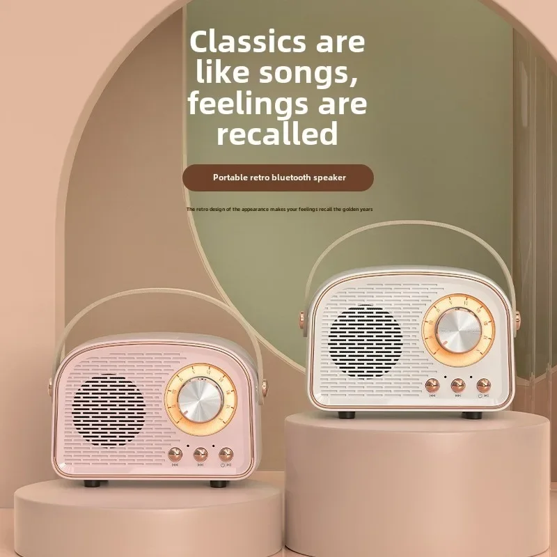 Retro Mini Bluetooth Speaker DW21 Classical Music Player Sound Stereo Subwoofer Portable Decoration Speakers Home Music Player
Retro Mini Bluetooth Speaker DW21 Classical Music Player Sound Stereo Subwoofer Portable Decoration Speakers Home Music Player