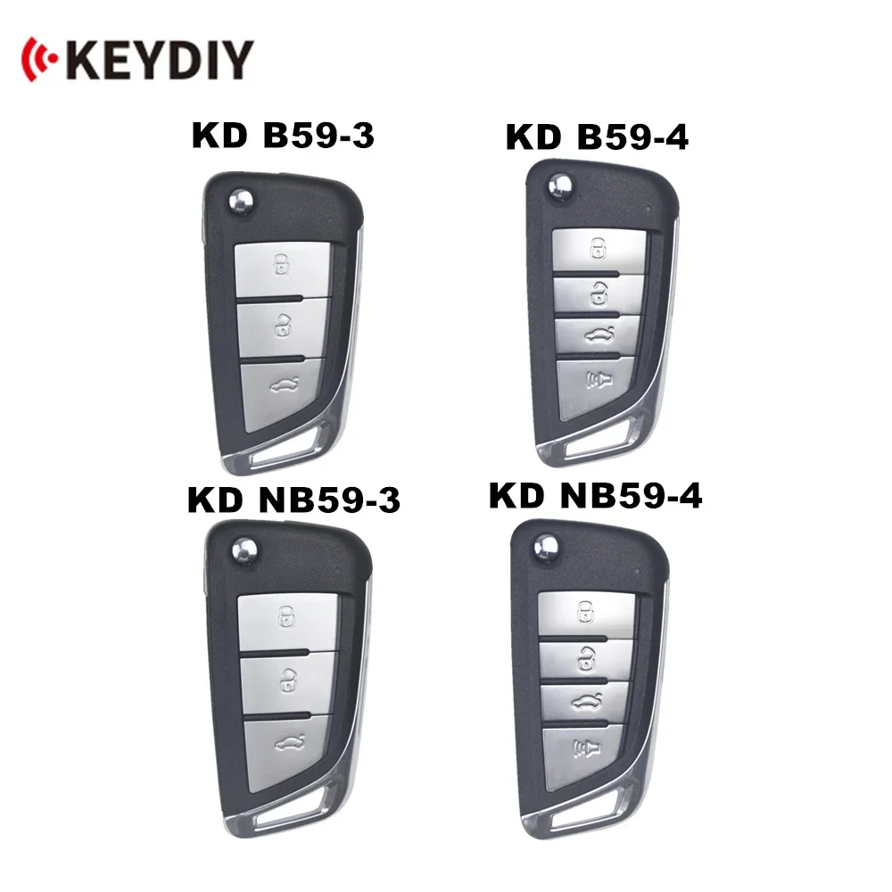 KEYDIY KD B59-3 NB59-3 B59-4 NB59-4 B Series and NB Series Universal Flip Remote Key 3/4 Buttons
KEYDIY KD B59-3 NB59-3 B59-4 NB59-4 B Series and NB Series Universal Flip Remote Key 3/4 Buttons