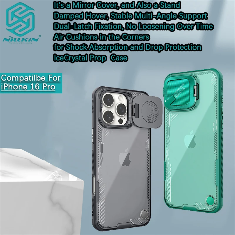 Чехол для iPhone 16 Pro Max/16 Plus/16 Pro/16 + Nillkin IceCrystal Prop, прозрачный чехол для телефона, защитный чехол для объектива
Чехол для iPhone 16 Pro Max/16 Plus/16 Pro/16 + Nillkin IceCrystal Prop, прозрачный чехол для телефона, защитный чехол для объектива
