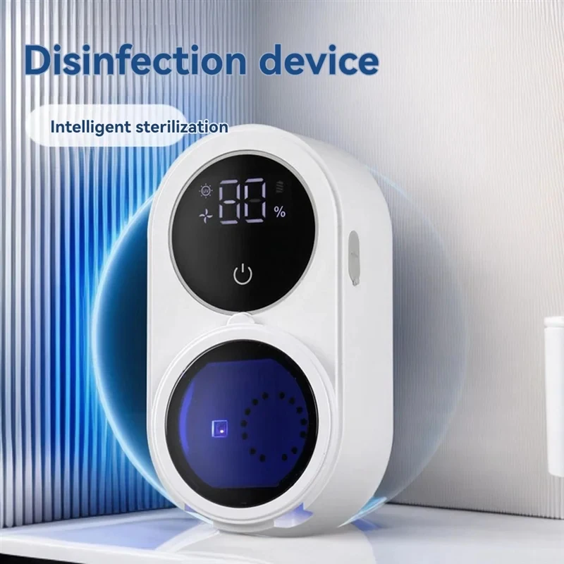 New-Smart Home Toothbrush Holder Cleaner For Bathroom Light Cleaning Fan Drying Automatic Rotating Cover Wall Mounting
New-Smart Home Toothbrush Holder Cleaner For Bathroom Light Cleaning Fan Drying Automatic Rotating Cover Wall Mounting
