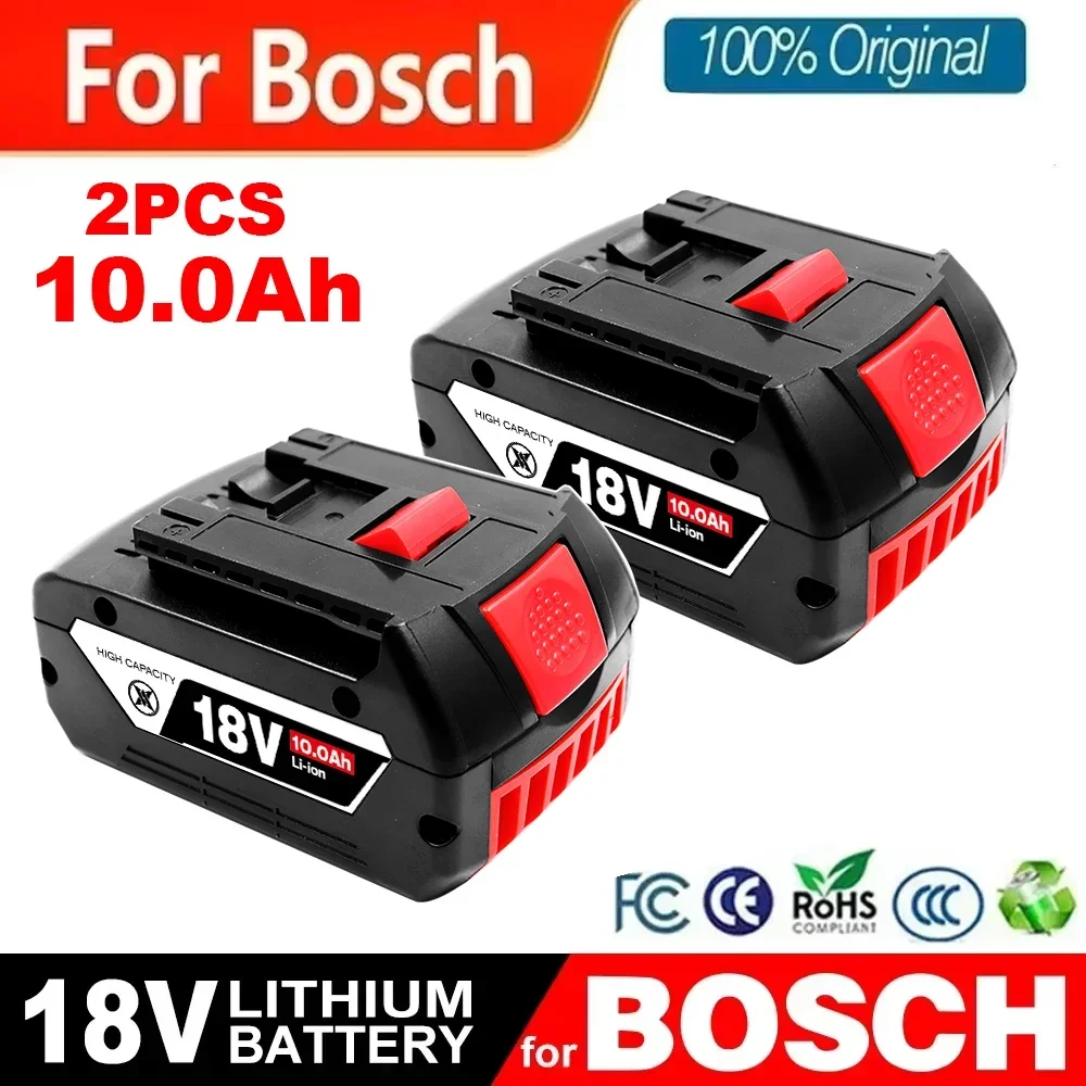 18V 10.0Ah 100% for Bosch rechargeable battery, suitable for tool BAT609 BAT618 GBA18V80 21700 high-power 5C power battery
18V 10.0Ah 100% for Bosch rechargeable battery, suitable for tool BAT609 BAT618 GBA18V80 21700 high-power 5C power battery