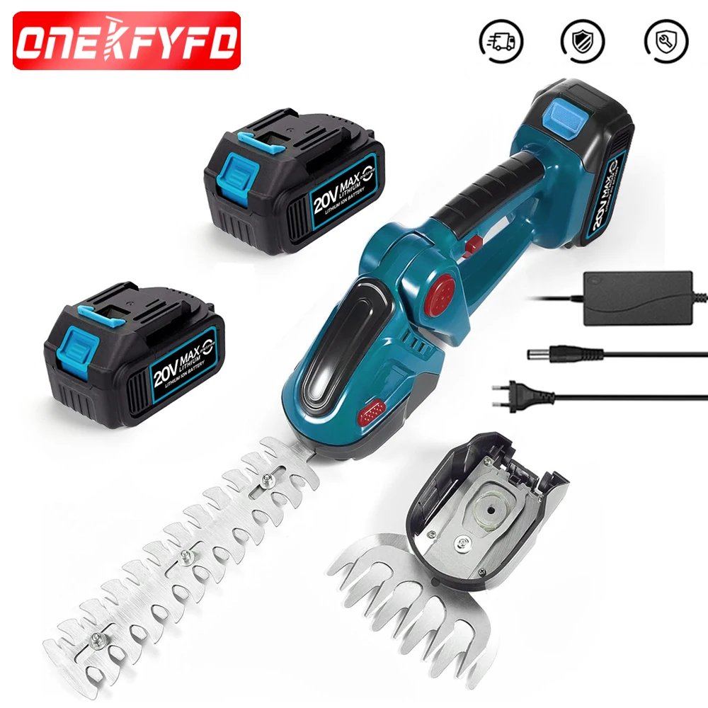 21V Draadloze Elektrische 2 in 1 Heggenschaar Oplaadbare Handheld Huishoudelijke Struik Wieden Snoeien for 18v Makita Battery
21V Draadloze Elektrische 2 in 1 Heggenschaar Oplaadbare Handheld Huishoudelijke Struik Wieden Snoeien for 18v Makita Battery