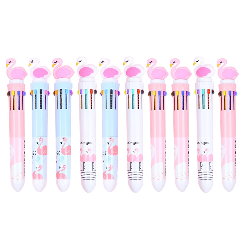 10pcs Multicolor Ballpoint Pens Colored Writing Drawing School Office Supplies Colorful Retractable Pens Smooth Tip 0 5mm
10pcs Multicolor Ballpoint Pens Colored Writing Drawing School Office Supplies Colorful Retractable Pens Smooth Tip 0 5mm