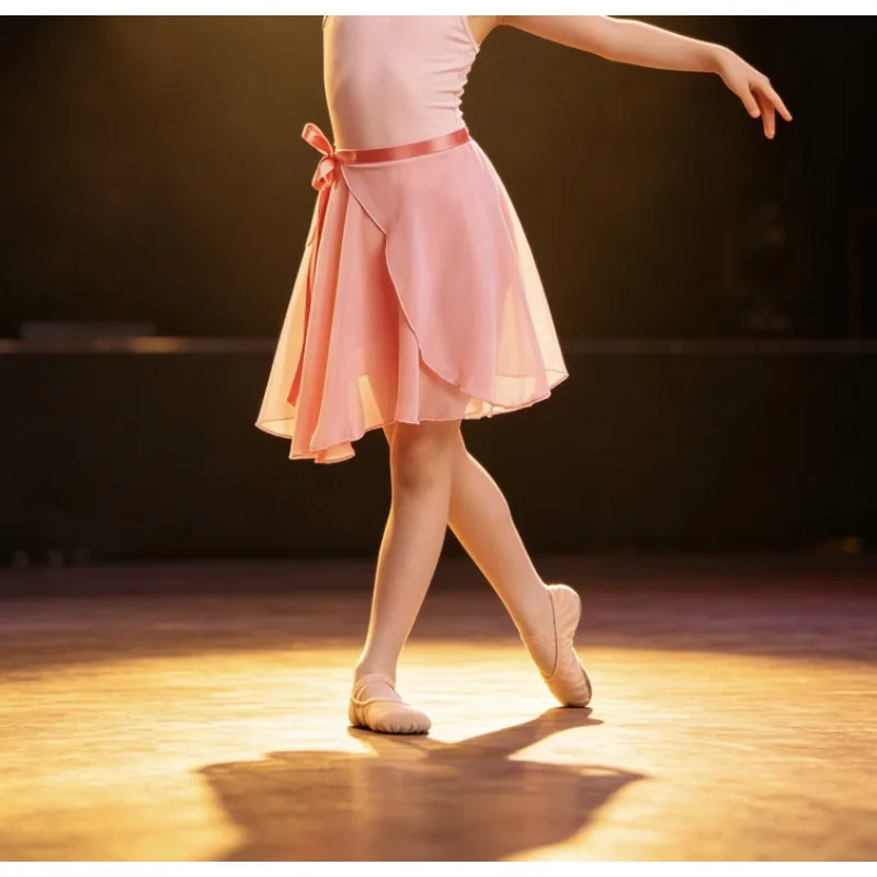 Kids Adult Wrap Chiffon Ballet Skirt One Piece Half Skirt Dance Training Costume Sheer Flowy Skirt For Daily Performance Wear
Kids Adult Wrap Chiffon Ballet Skirt One Piece Half Skirt Dance Training Costume Sheer Flowy Skirt For Daily Performance Wear