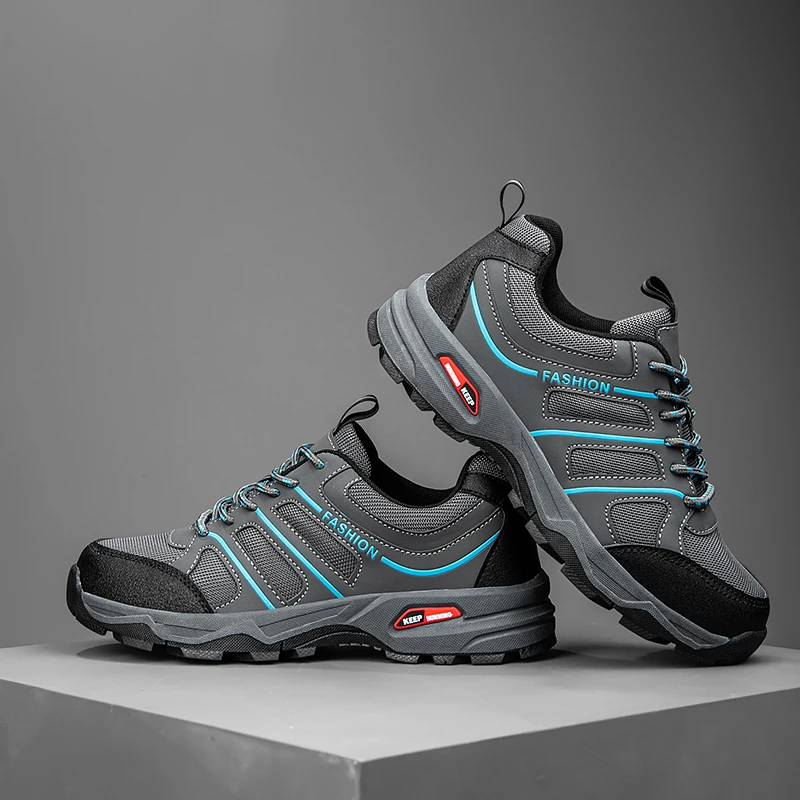 Deep-groove wear-resistant outsole, suitable for complex road conditions and various outdoor scenarios such as mountain trails,
Deep-groove wear-resistant outsole, suitable for complex road conditions and various outdoor scenarios such as mountain trails,