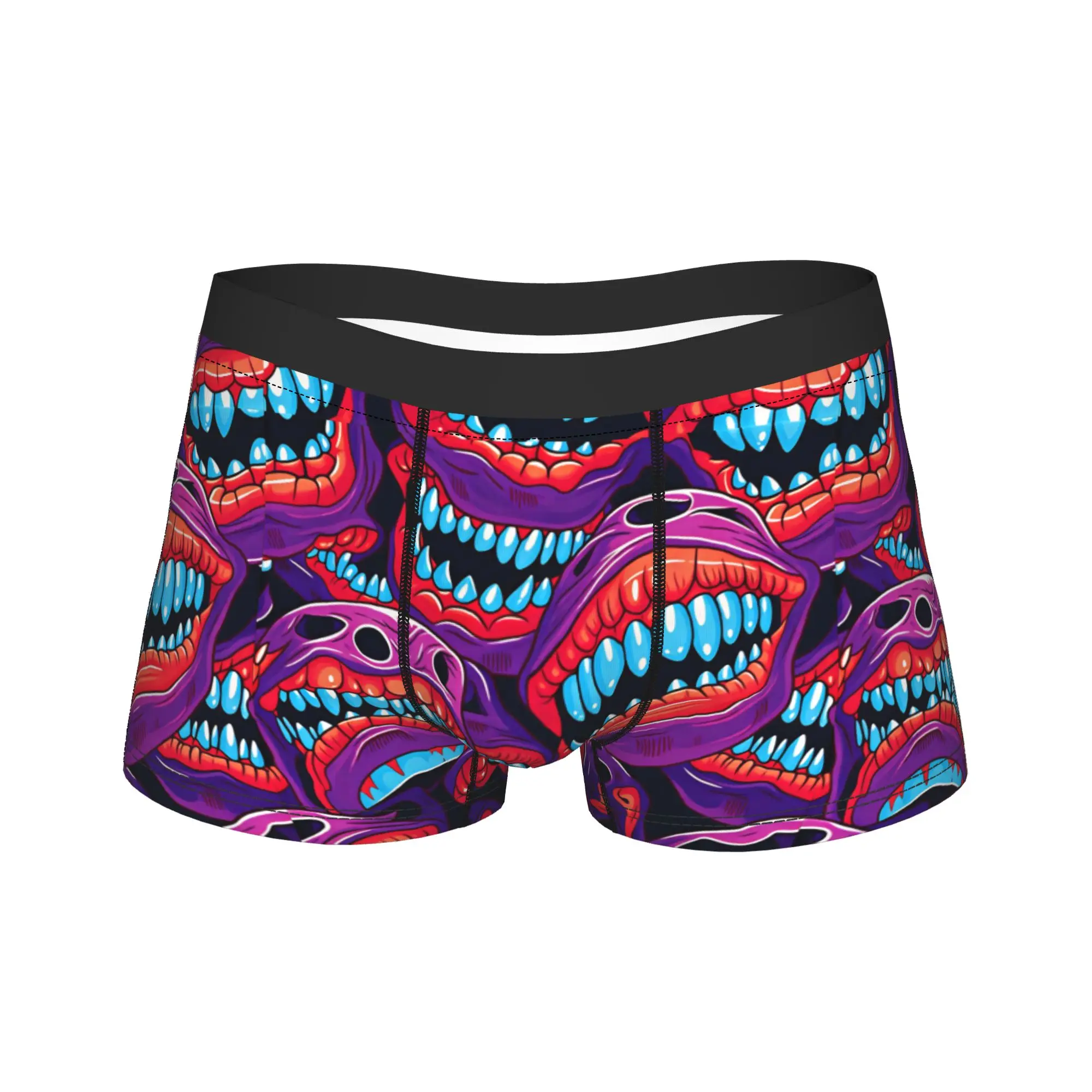 Monster Teeth Underwear Men's Shorts Briefs Sexy Soft Trunk Trenky Design Plus Size Underpants
Monster Teeth Underwear Men's Shorts Briefs Sexy Soft Trunk Trenky Design Plus Size Underpants