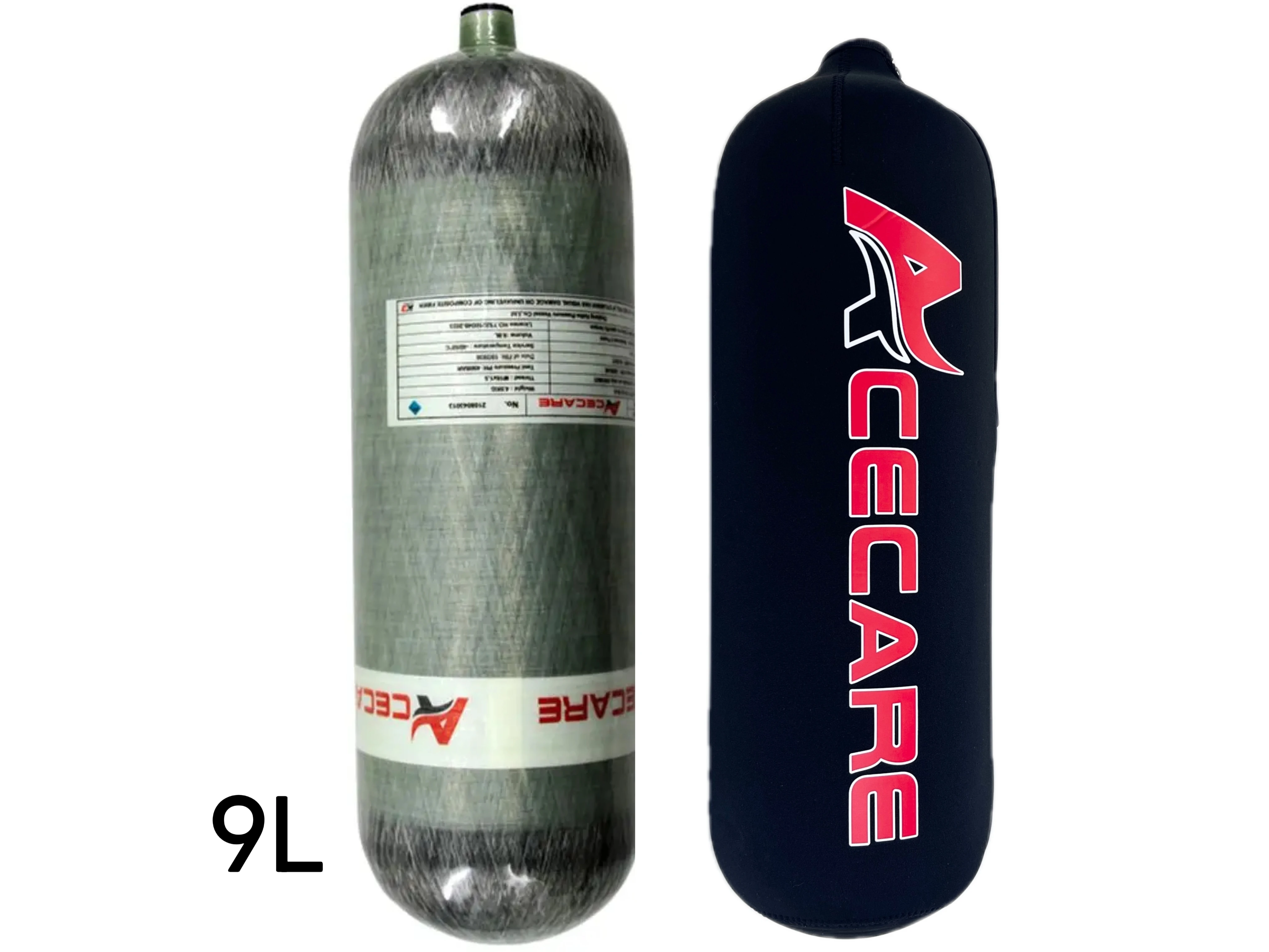 ACECARE 30Mpa 300Bar 4500Psi 9L HPA Защитный цилиндр из углеродного волокна Водонепроницаемый чехол для подводного плавания M18 * 1,5
ACECARE 30Mpa 300Bar 4500Psi 9L HPA Защитный цилиндр из углеродного волокна Водонепроницаемый чехол для подводного плавания M18 * 1,5