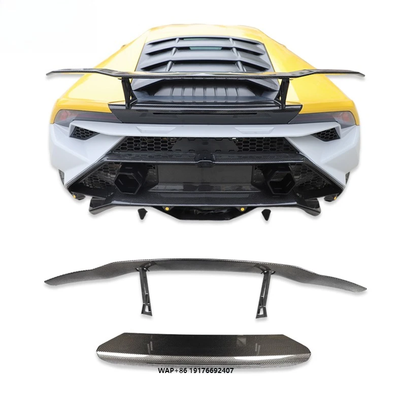 MSY Style Wing for Huracan LP580 LP610 Upgraded Dry Carbon Fiber Rear Spoiler Lightweight High-quality Car Parts
MSY Style Wing for Huracan LP580 LP610 Upgraded Dry Carbon Fiber Rear Spoiler Lightweight High-quality Car Parts