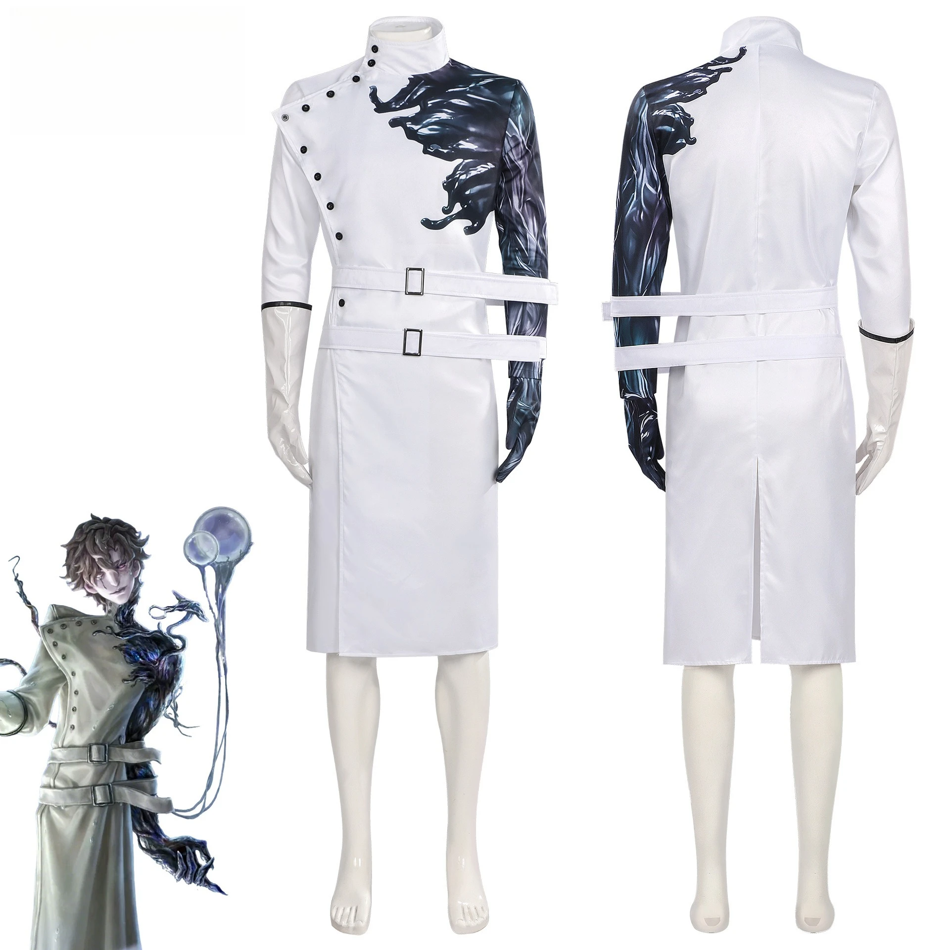 Identity V Finsen Dentist Cosplay Costume Game Character Halloween Masquerade Performance Clothing for Adults Men
Identity V Finsen Dentist Cosplay Costume Game Character Halloween Masquerade Performance Clothing for Adults Men