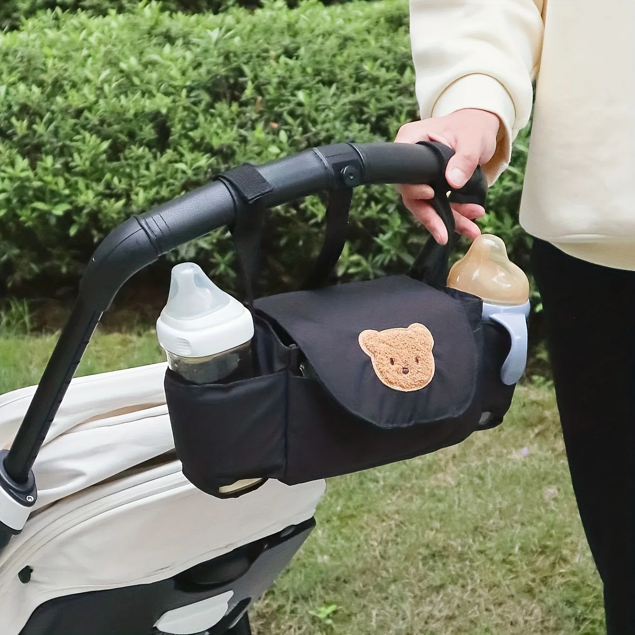 Stay Organized on the Go! Stroller Organizer Bag with Bottle & Phone Pockets – Also Works with Inline Skate Wheels
Stay Organized on the Go! Stroller Organizer Bag with Bottle & Phone Pockets – Also Works with Inline Skate Wheels
