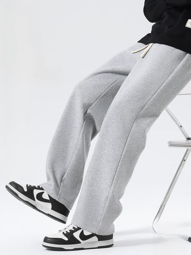 Men's Casual Trousers Dstring Drapey Straight Leg Pants Spring Loose Versatile Heavyweight Long Trousers
Men's Casual Trousers Dstring Drapey Straight Leg Pants Spring Loose Versatile Heavyweight Long Trousers