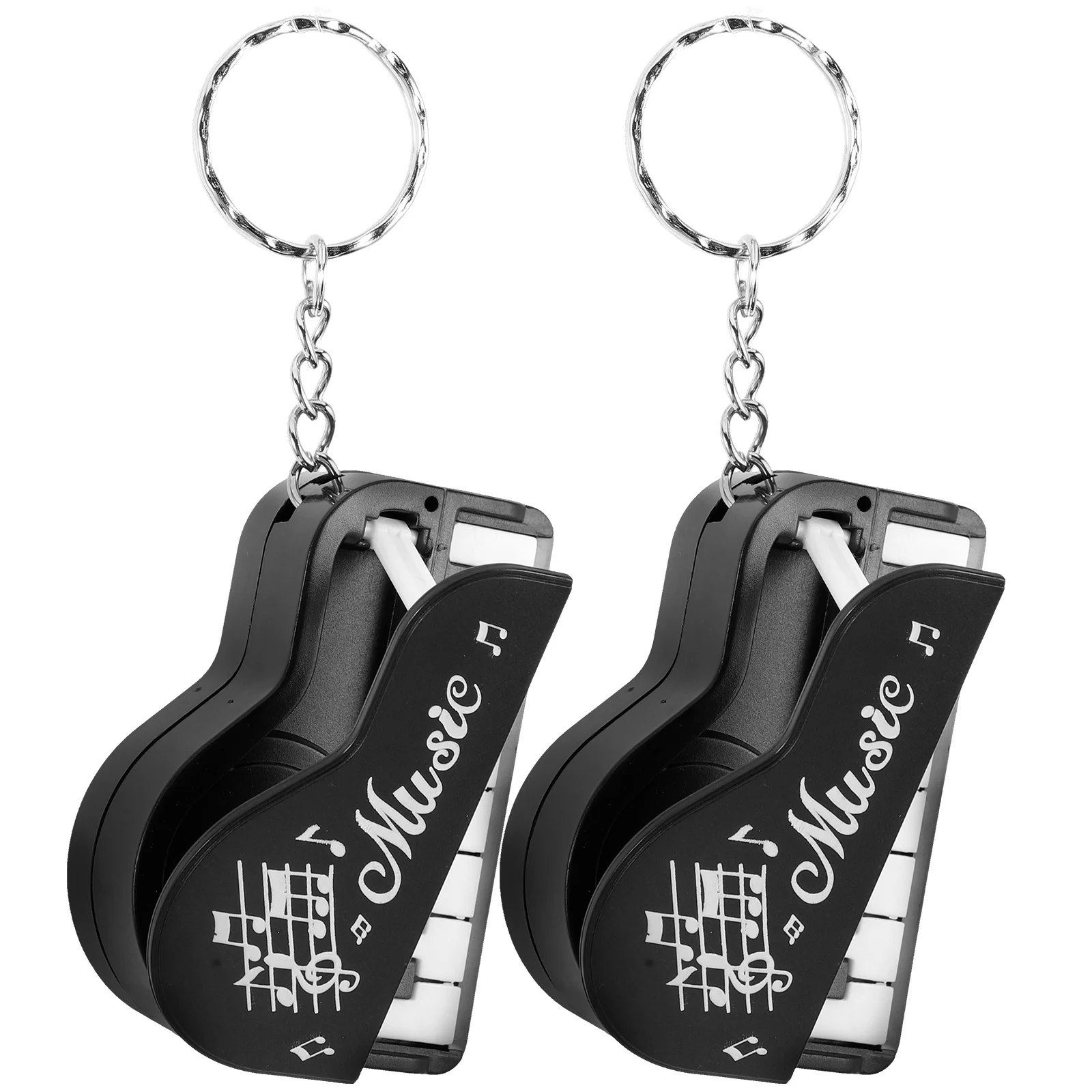 2pcs Mini Piano Keychains Black Portable Music Toys Pocket Instruments Decorative Gifts Backpack Charms Party Stuffers
2pcs Mini Piano Keychains Black Portable Music Toys Pocket Instruments Decorative Gifts Backpack Charms Party Stuffers