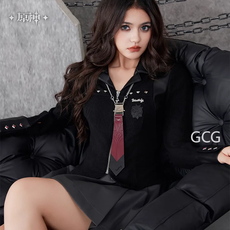 Official Genshin Impact Wriothesley Character Merchandise Knit Shirt Impressions Series Anime Cosplay Apparel top Costume Girl
Official Genshin Impact Wriothesley Character Merchandise Knit Shirt Impressions Series Anime Cosplay Apparel top Costume Girl