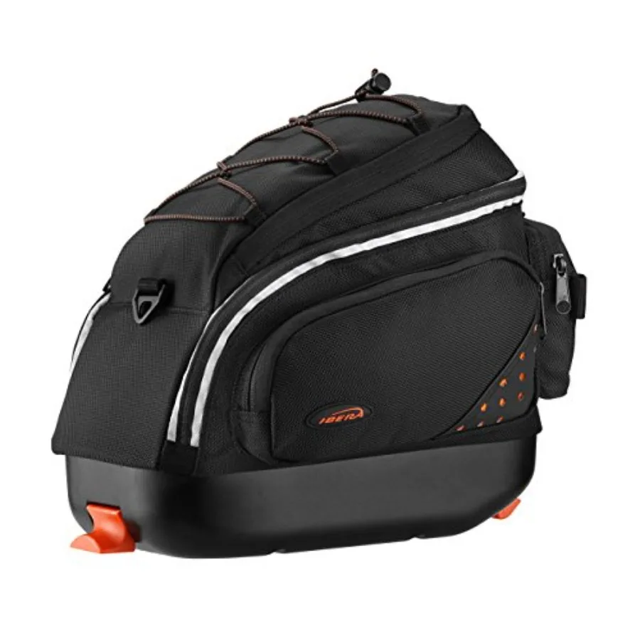 Bike Bag Mini Commuter 9.5L - Clip-On Bike Rack Bag with Shoulder Strap - Hard Base Reflective Trim Taillight Compatible - Bicy
Bike Bag Mini Commuter 9.5L - Clip-On Bike Rack Bag with Shoulder Strap - Hard Base Reflective Trim Taillight Compatible - Bicy