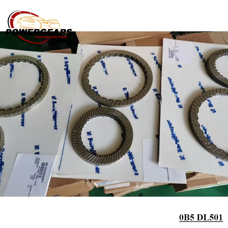 Original Borg Warner New 0B5 DL501 7-Speed Transmission Wet Dual Clutch Friction Kit Suit For Audi A4 A5 A6 A7 Q5
Original Borg Warner New 0B5 DL501 7-Speed Transmission Wet Dual Clutch Friction Kit Suit For Audi A4 A5 A6 A7 Q5