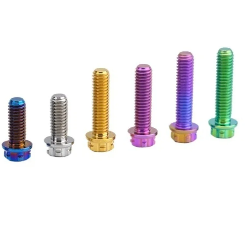 M8 p1.25mm x10-120mmGolden/Blue/Black/Green/CandayPurple TC4 GR5 Titanium Alloy A3 Torx 40 Head Bolts Motocycle DIY
M8 p1.25mm x10-120mmGolden/Blue/Black/Green/CandayPurple TC4 GR5 Titanium Alloy A3 Torx 40 Head Bolts Motocycle DIY
