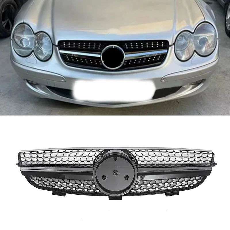 Racing Grills For 2003-2009 Clk W209 Modified With A Starry Grille And Intake Cover Honeycomb Hood Front Bumper Mesh Grill
Racing Grills For 2003-2009 Clk W209 Modified With A Starry Grille And Intake Cover Honeycomb Hood Front Bumper Mesh Grill
