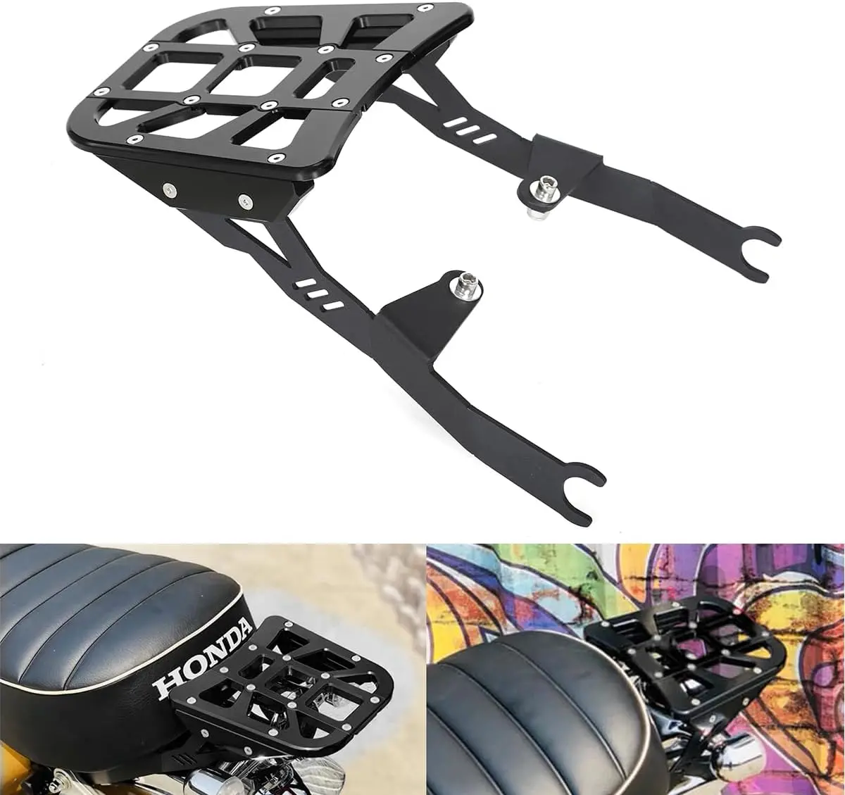 Monkey125 Rear Seat Top Tail Rack Luggage Storage Cargo Holder Plate Compatible for Monkey 125 2018-2024 CNC Motorcycle Rear Sea
Monkey125 Rear Seat Top Tail Rack Luggage Storage Cargo Holder Plate Compatible for Monkey 125 2018-2024 CNC Motorcycle Rear Sea