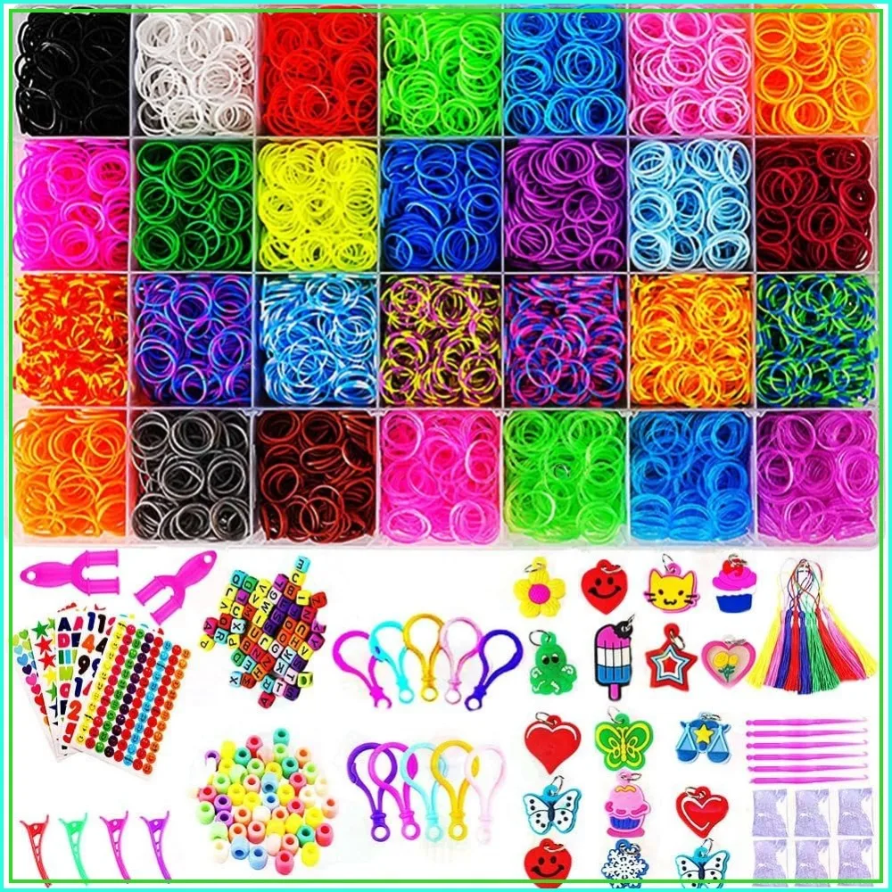 12080+ Loom Bands Set, Rubber Bands for Bracelet Making Kit, DIY Arts & Crafts Idea, Friendship Bracelet Gift Kits
12080+ Loom Bands Set, Rubber Bands for Bracelet Making Kit, DIY Arts & Crafts Idea, Friendship Bracelet Gift Kits
