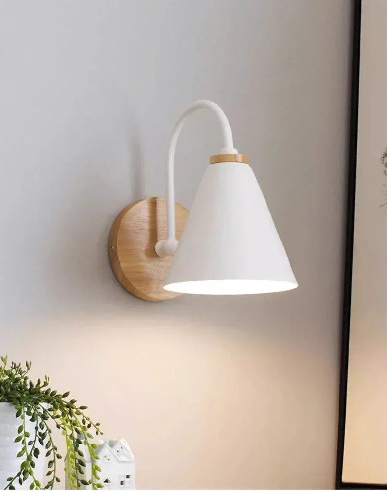 Post-Modern White Wall Lights Living Dining Room Wooden Wall Lamp Corridor Aisle Wall Sconces Bedside Lampshade Home Lighting
Post-Modern White Wall Lights Living Dining Room Wooden Wall Lamp Corridor Aisle Wall Sconces Bedside Lampshade Home Lighting