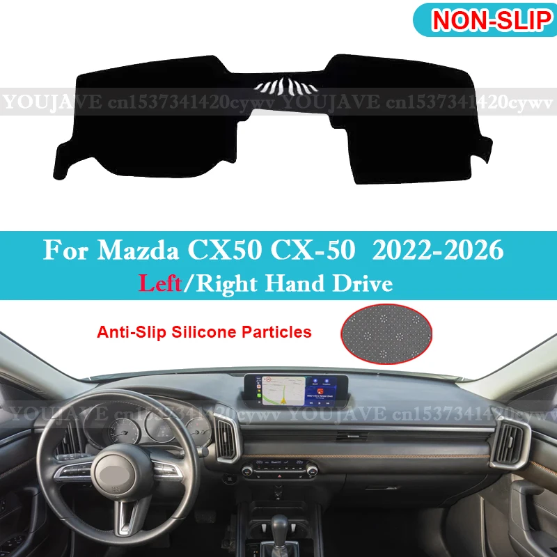 For Mazda CX50 CX-50 2022-2026 2025 2024 Dashboard Cover Dash Mat Flannel Suede Polyester Carpet Cape Protector Auto Accessories
For Mazda CX50 CX-50 2022-2026 2025 2024 Dashboard Cover Dash Mat Flannel Suede Polyester Carpet Cape Protector Auto Accessories