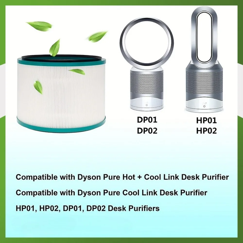 Dyson HP00 HP01 HP02 HP03 DP01 DP03 Air Purifier Filter Replacement - Genuine Compatible HEPA & Activated Carbon Filter
Dyson HP00 HP01 HP02 HP03 DP01 DP03 Air Purifier Filter Replacement - Genuine Compatible HEPA & Activated Carbon Filter