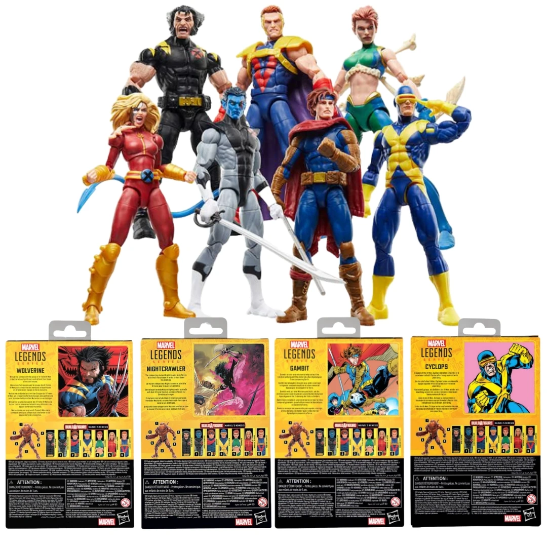 В наличии Marvel Legends X-Men Series 1/12 Фигурка Росомаха Ночной гусеничный игрок Циклоп 6-дюймовая фигурка Модель Коллекционная игрушка
В наличии Marvel Legends X-Men Series 1/12 Фигурка Росомаха Ночной гусеничный игрок Циклоп 6-дюймовая фигурка Модель Коллекционная игрушка