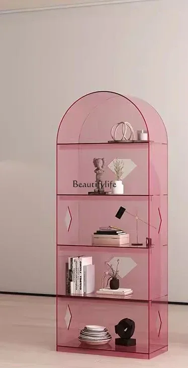 z.FG28Nordic acrylic arched shelf, living room floor-to-ceiling multi-layer wall display shelf
z.FG28Nordic acrylic arched shelf, living room floor-to-ceiling multi-layer wall display shelf