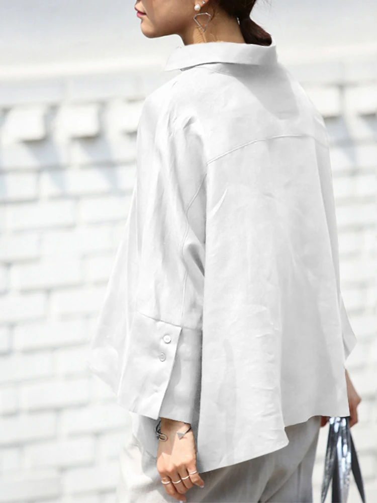 Plus Size VONDA Women Shirts 2025 Summer Long Sleeve Elegant Blouse OL Style Tunic Tops Oversized Casual Solid Loose Party Blusa
Plus Size VONDA Women Shirts 2025 Summer Long Sleeve Elegant Blouse OL Style Tunic Tops Oversized Casual Solid Loose Party Blusa
