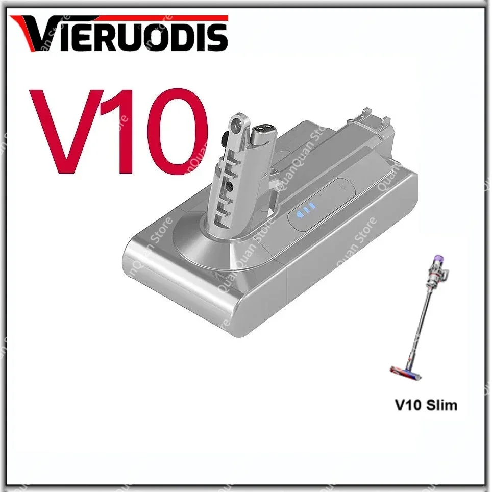 For Dyson V10 Battery 25.6V 4800/6800/7800/9800mAh Vacuum Cleaner Rechargeable Battery for V10 SV12 Absolute V10
For Dyson V10 Battery 25.6V 4800/6800/7800/9800mAh Vacuum Cleaner Rechargeable Battery for V10 SV12 Absolute V10
