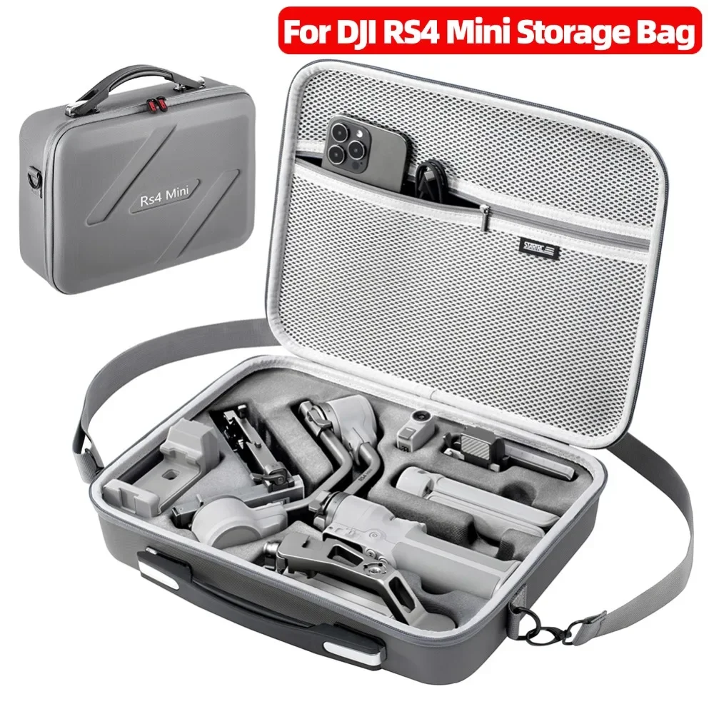 For DJI RS 4 Mini Carrying Case Portable Storage Shoulder Bag for DJI RS 4 Mini Handheld Stabilizer Accessories Protective Case
For DJI RS 4 Mini Carrying Case Portable Storage Shoulder Bag for DJI RS 4 Mini Handheld Stabilizer Accessories Protective Case