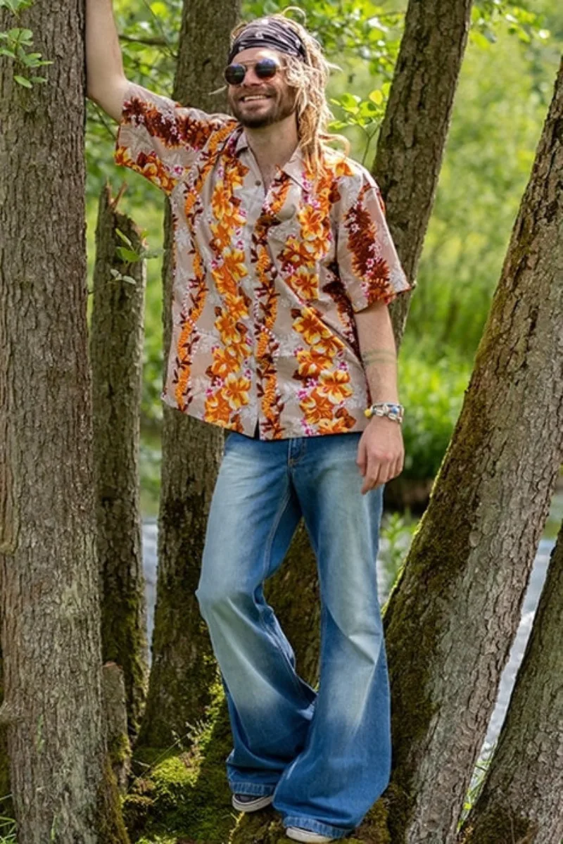 2026 Spring Summer Men's Blue Denim Flare Jeans Pants Trousers High Waist Embroidered Bell Bottoms Outfit Clothing
2026 Spring Summer Men's Blue Denim Flare Jeans Pants Trousers High Waist Embroidered Bell Bottoms Outfit Clothing