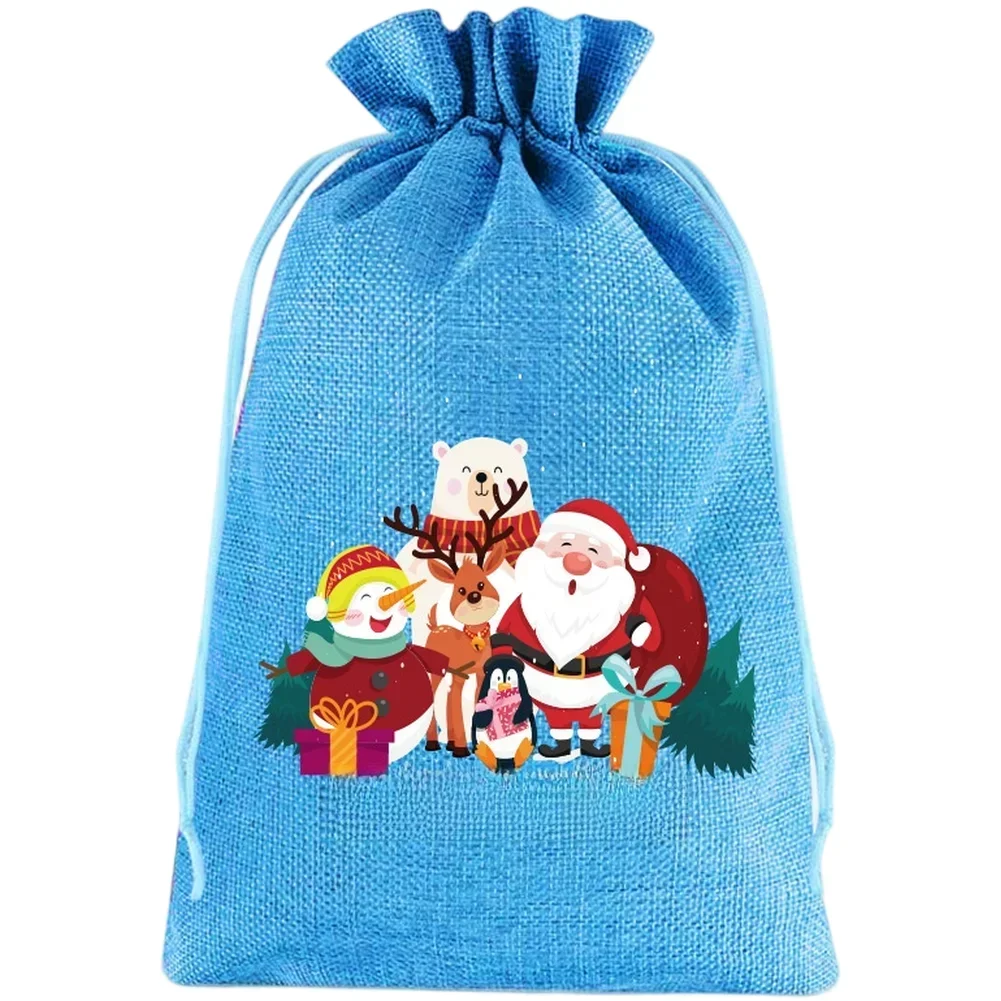 For Kids For Parties Holiday Present Bags Christmas Drawstring Bags Festive Gifting 20*30cm Secure Drawstring Closure
For Kids For Parties Holiday Present Bags Christmas Drawstring Bags Festive Gifting 20*30cm Secure Drawstring Closure