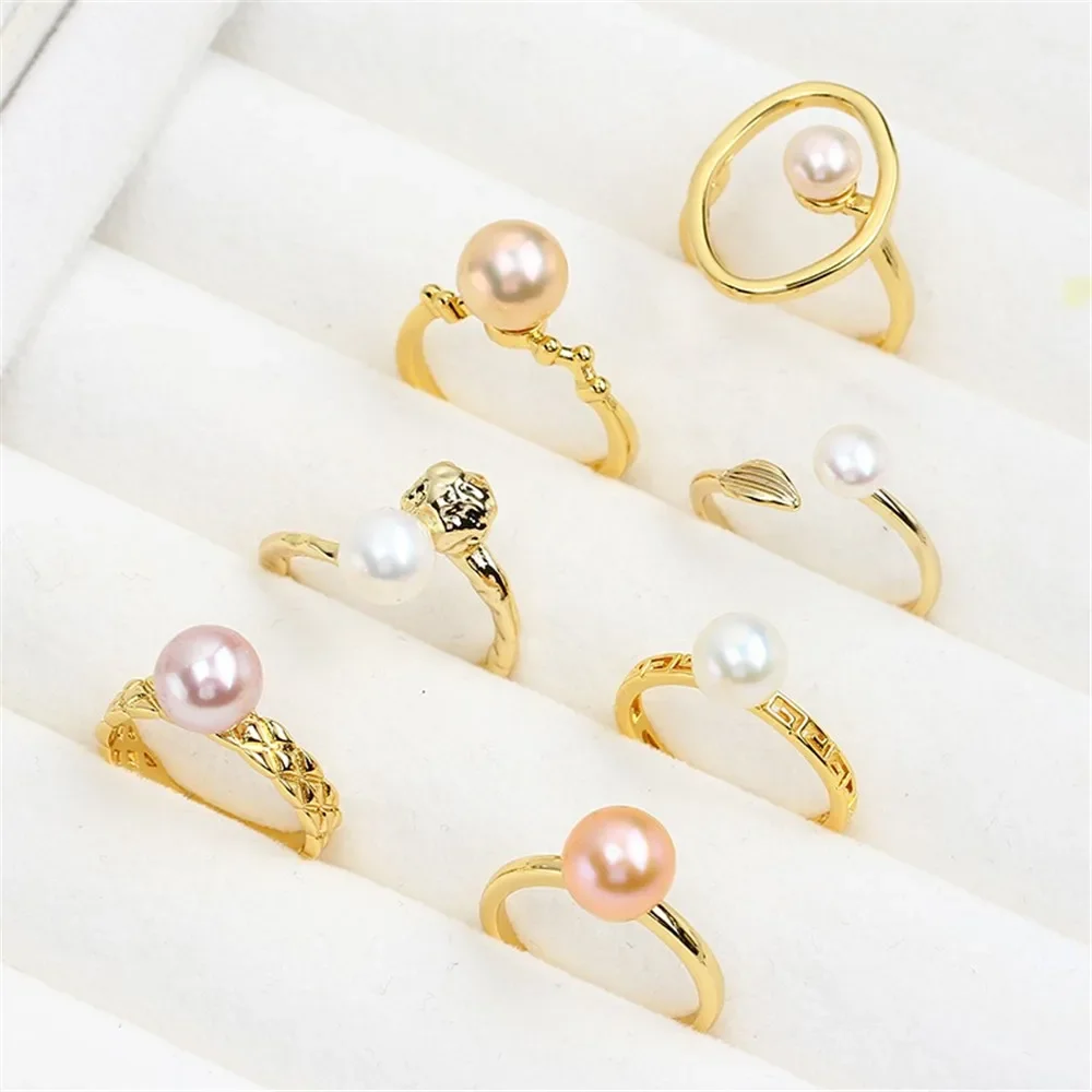 Adjustable Gold Plated Pearl Ring Settings Findings & Accessories - for Jewelry Making Bulk Wholesale Craft Supplies 9-10mm
Adjustable Gold Plated Pearl Ring Settings Findings & Accessories - for Jewelry Making Bulk Wholesale Craft Supplies 9-10mm