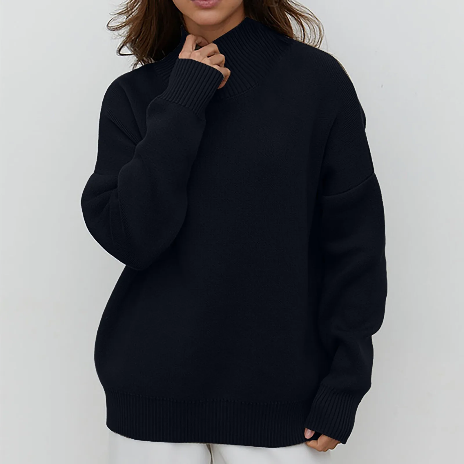 Women's Casual Sweater Turtleneck Sweater Warm Womens Jackets Sweaters Rainbow Sweatshirt for Men Women's Cowl Neck Sweater
Women's Casual Sweater Turtleneck Sweater Warm Womens Jackets Sweaters Rainbow Sweatshirt for Men Women's Cowl Neck Sweater