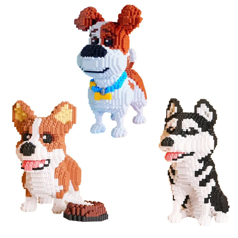 New Pet Dog Building Blocks Holiday and Birthday Gifts Party Games Office Home Furnishings DIY Handmade Assembly Creative Toys
New Pet Dog Building Blocks Holiday and Birthday Gifts Party Games Office Home Furnishings DIY Handmade Assembly Creative Toys