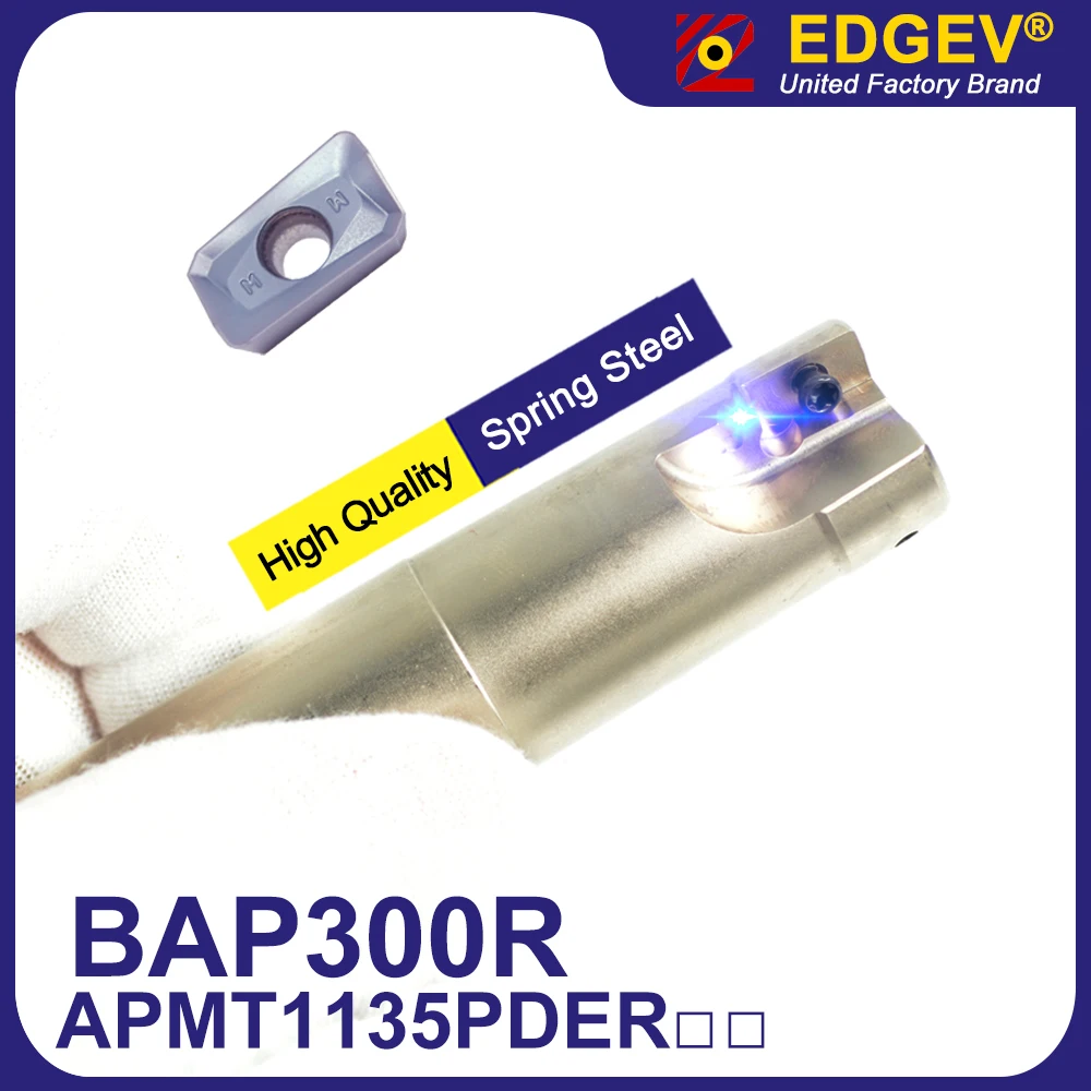 BAP300R right angle end mill 10-32mm high quality straight shank shoulder milling cutting rod for APMT1135PDER indexable plate
BAP300R right angle end mill 10-32mm high quality straight shank shoulder milling cutting rod for APMT1135PDER indexable plate