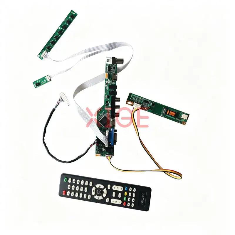 Matrix Controller Drive Board Fit CLAA150PB0 N150P2 N150P3 LQ150F1LH22 LVDS 30-Pin 1400x1050 HDMI+VGA+AV+USB 1400*1050 1CCFL Kit
Matrix Controller Drive Board Fit CLAA150PB0 N150P2 N150P3 LQ150F1LH22 LVDS 30-Pin 1400x1050 HDMI+VGA+AV+USB 1400*1050 1CCFL Kit