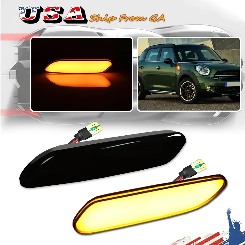 2 шт. светодиодный указатель поворота для Mini Cooper R60 R61 Countryman Paceman, боковой маркер, 3D оптический светодиодный индикатор мигалки
2 шт. светодиодный указатель поворота для Mini Cooper R60 R61 Countryman Paceman, боковой маркер, 3D оптический светодиодный индикатор мигалки