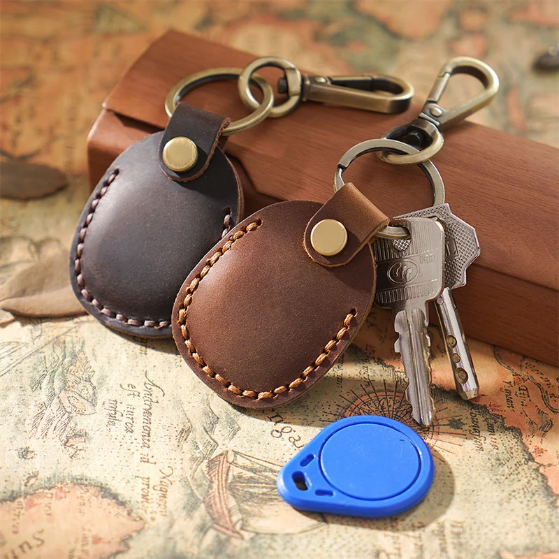 Handmade Cowhide Retro Key Wallets with Metal Snap Buckle Multi-purpose Access Card Protective Holder Household Keys Pouch
Handmade Cowhide Retro Key Wallets with Metal Snap Buckle Multi-purpose Access Card Protective Holder Household Keys Pouch